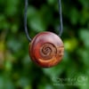 Ancient Yew Spiral Amulet (PE1776)