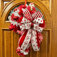 Image 1 of Candy Cane Wreath
