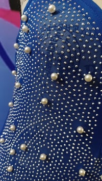 Image 2 of Take a plunge sheer dress 4 colors