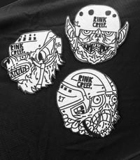 Rink Creep embroidered patches