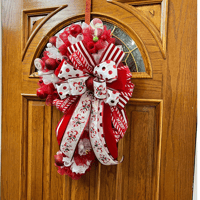 Image 5 of Candy Cane Wreath
