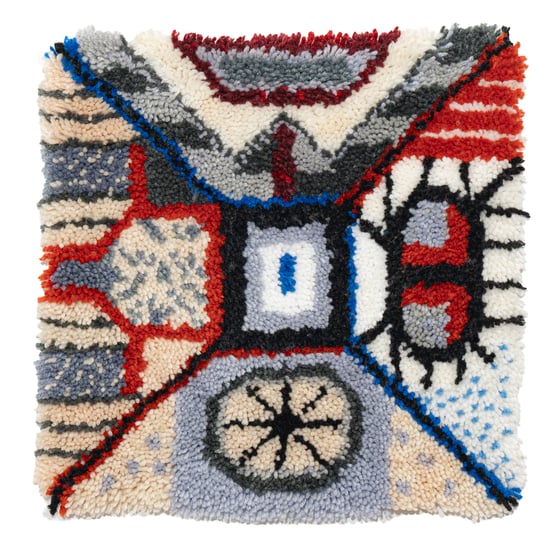 Image of Robert Oglander hook-latch rug (RO16)