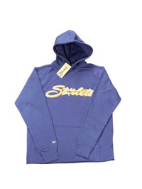 Image 1 of NAVY UNISEX LOGO CHENILLE HOODIE / SWEATS