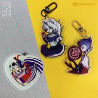 Image 1 of [HELLUVA BOSS] - Stolitz, Fizzmodeus, Loona - keychains