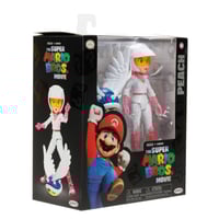 Image 5 of Super Mario Bros. Movie Motorcycle Princess Peach (w/ Spiky Blue Shell) 5" Action Figure