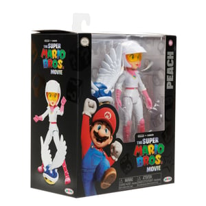 Super Mario Bros. Movie Motorcycle Princess Peach (w/ Spiky Blue Shell) 5" Action Figure