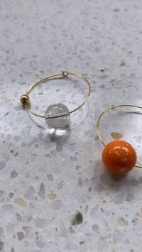 Image 1 of SMALL! ORANGE CRISTAL