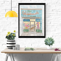 Image 1 of Hildebrandt’s Diner- original artwork 