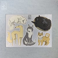 [ANIMALS] Dogs - Vinyl Sticker Sheet