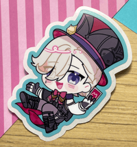 Image 3 of Genshin Impact Fontaine Twins Sticker Set