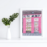 Image 1 of Pink Lane Bakery-Poster Print
