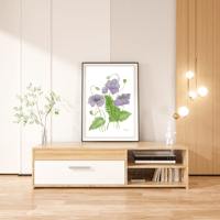 Image 5 of Gray Poppies-Poster Print 