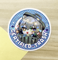 Image 2 of Honkai Star Rail Certified Trash Sticker 2024