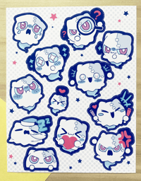 Honkai Star Rail Wubbaboo Sticker Sheet