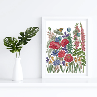 Image 4 of Vintage Garden- Poster Print