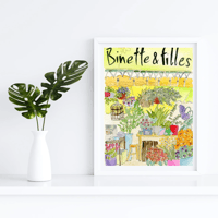 Image 2 of Binette & Filles- poster print