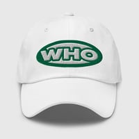 Image 1 of Cap  Green logo - White
