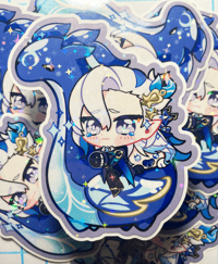 Genshin Impact NeuviFurina Babu Sticker