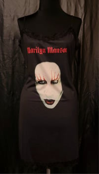 Image 1 of Manson I Am The God Of Fuck Dress 