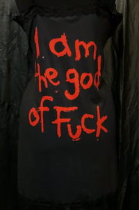 Image 3 of Manson I Am The God Of Fuck Dress 