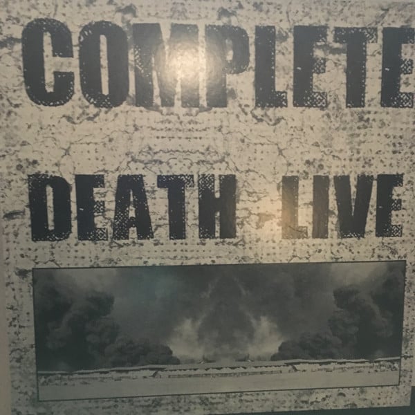 Image of v/a - "Complete Death Live" Lp
