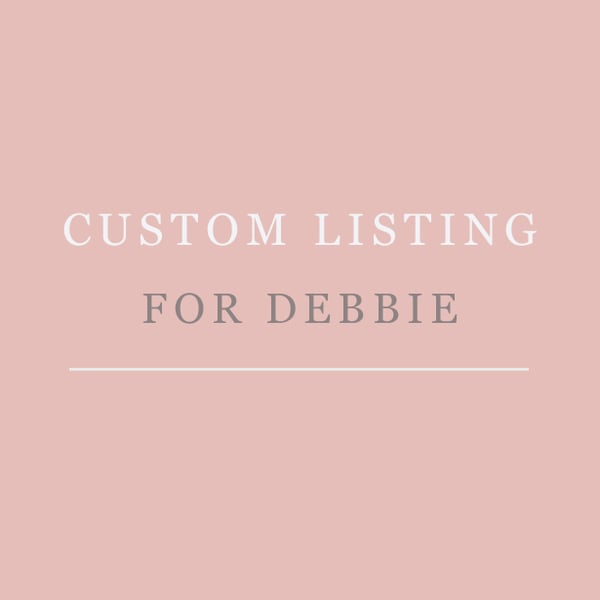 Image of Reserved listing for Debbie W