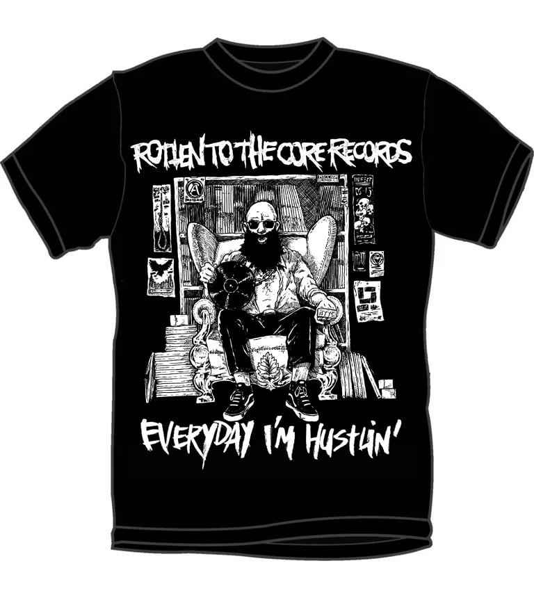 RTTCR - Everyday I'm Hustlin' Shirt + Sticker