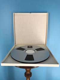 Image 4 of Burlington Recording 1/2"x 3600' Longer Length MASTER Reel To Reel Tape 12" NAB Metal Reel 1.5 Mil