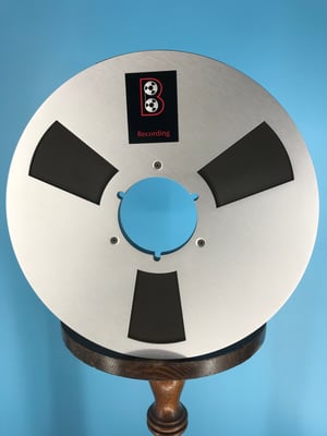 Image of Burlington Recording 1/2"x 3600' Longer Length MASTER Reel To Reel Tape 12" NAB Metal Reel 1.5 Mil