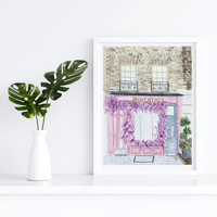 Image 2 of Saint Aymes Coffee Shop- original artwork 