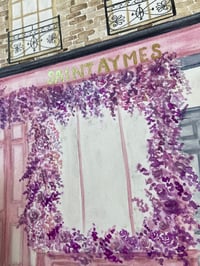 Image 4 of Saint Aymes Coffee Shop- original artwork 