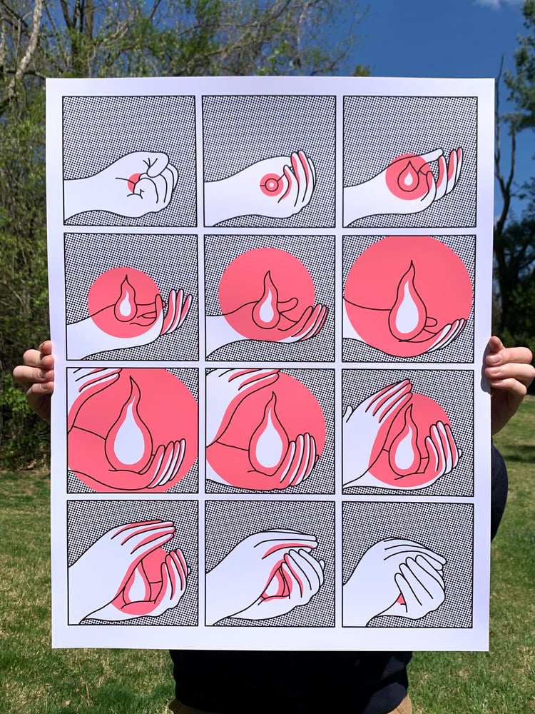 Image of "Hold On" Print
