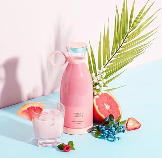 Rechargeable Mixer Fresh Fruit Juicer USB Portable Juice Bottle A Fast Way To Blend Your Smoothies 