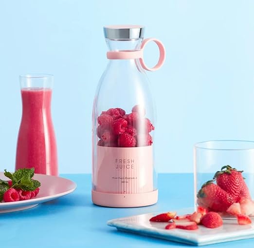 Rechargeable Mixer Fresh Fruit Juicer USB Portable Juice Bottle A Fast Way To Blend Your Smoothies 