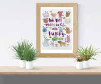 Image 1 of Best things- original artwork