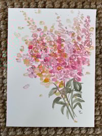 Image 5 of Snapdragons blooms- original artwork