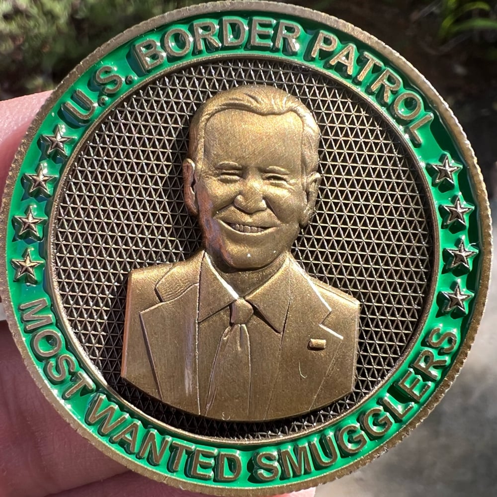 Image of BIDEN/HARRIS SMUGGLING CARTEL COIN