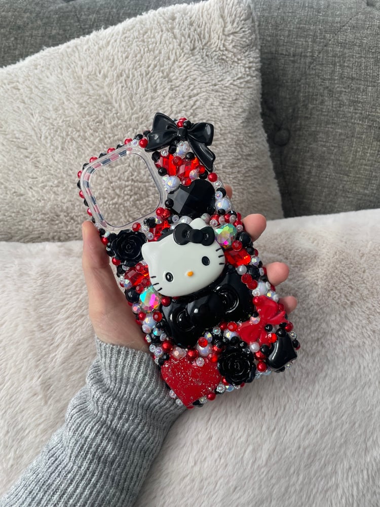 bling kawaii kitty phonecase PM2