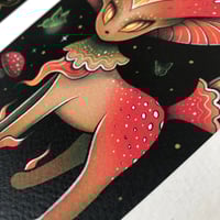 Image 2 of PRINT AMANITALI SHINY (VERSION FORÊT DE MIEL 💛)