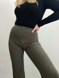 Image 3 of 00s olive pants // 36