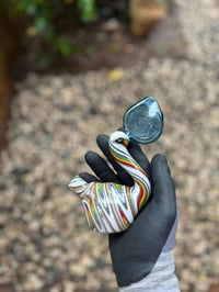 Image 1 of Full Rasta White and Disco Sparkle Pelican Rig 