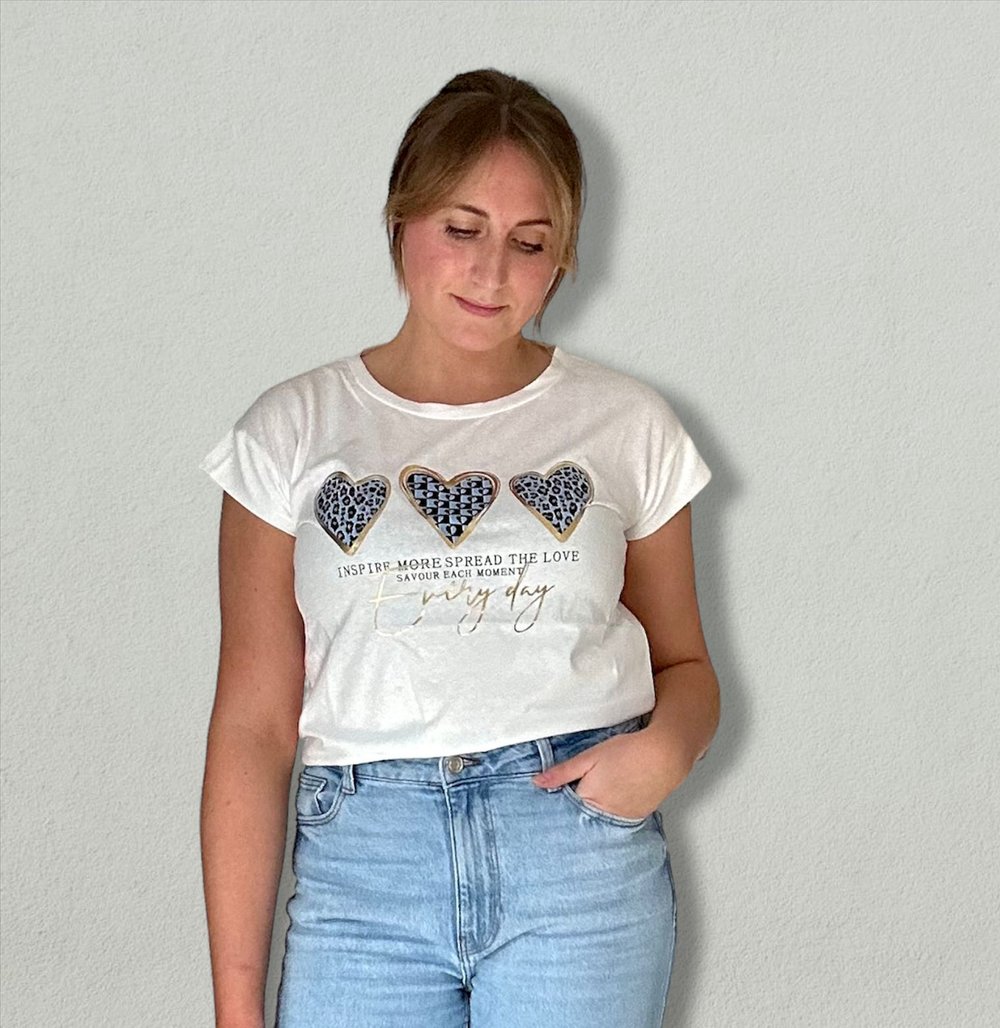 Image of Inspire blue T Shirt