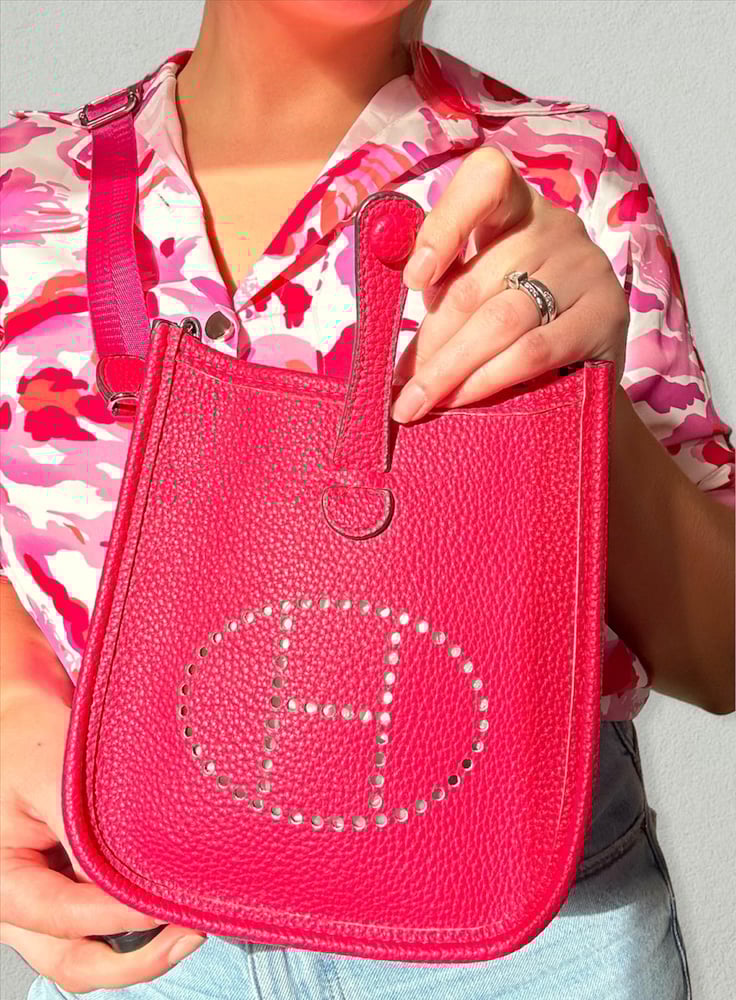 Image of Pink Cross Over Body Bag