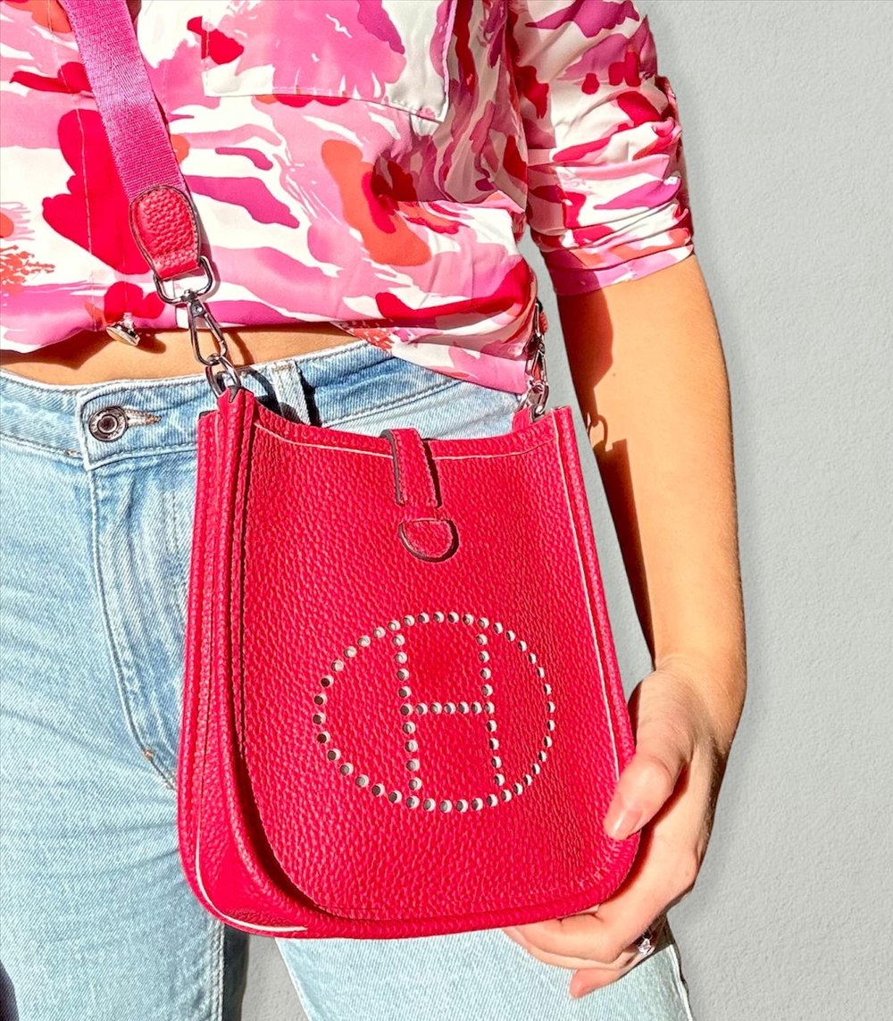 Image of Pink Cross Over Body Bag