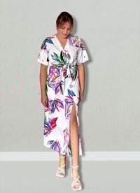 Image 6 of Midi Floral Dress 