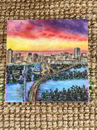 Image 4 of Winnipeg Sunset- original artwork