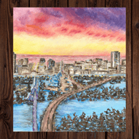 Image 6 of Winnipeg Sunset- original artwork