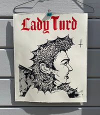 Image 2 of Lady Turd Screen print 