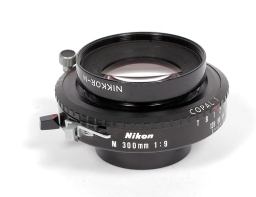 Image of Nikon Nikkor M 300mm F9 Lens in Copal #1 Shutter #9381