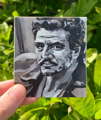 Image 2 of B/W Pedro Esquire (Stickers!)